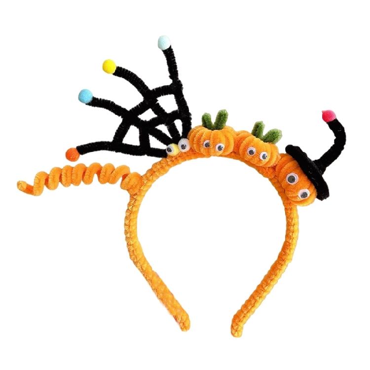 Twistable Plastic Hairband For Halloween Dressing up Event Creative Hairstyle Accessory With Flexible Comfortable Design