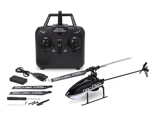 G-Force ORCA360 2.4GHz 4-Channel Altitude Hold Helicopter with 6G Gyro, Electric Radio Control, GB022, Official Japanese Product
