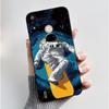 Black Case For Itel P33 Plus Bumper Soft Silicone Jelly Shell Anime Popular Sunflower Wildflower Painted Shockproof Cover