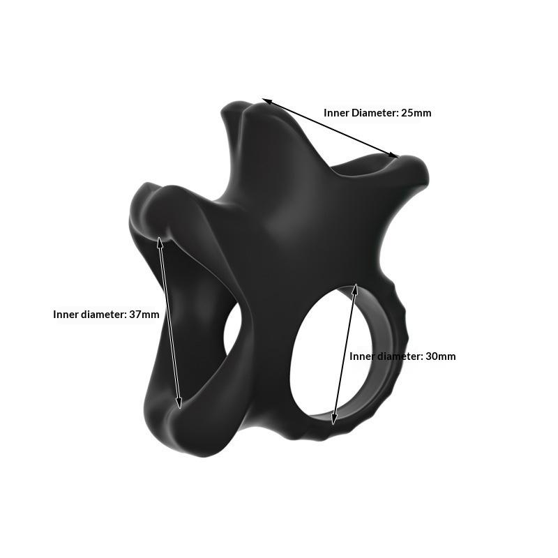 Bondage Penis Ring Sleeve Silicone Sex Toy Fors Men Delay Ejaculation Strong Erection Penis Extender