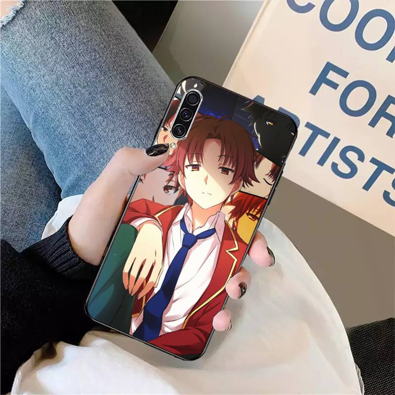 Custodia per Telefono Classroom Of The Elite Kiyotaka Per Samsung galaxy A S note 22 52 21 20 53 51 71 12 13 10 32 50 fe ultra plus