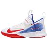 Precision 4 Flyease Comfortable Stylish Shock Absorption Non-Slip Wear-Resistant Low-Top Basketball Shoes Men Sneaker White Red Blue DC2110-161