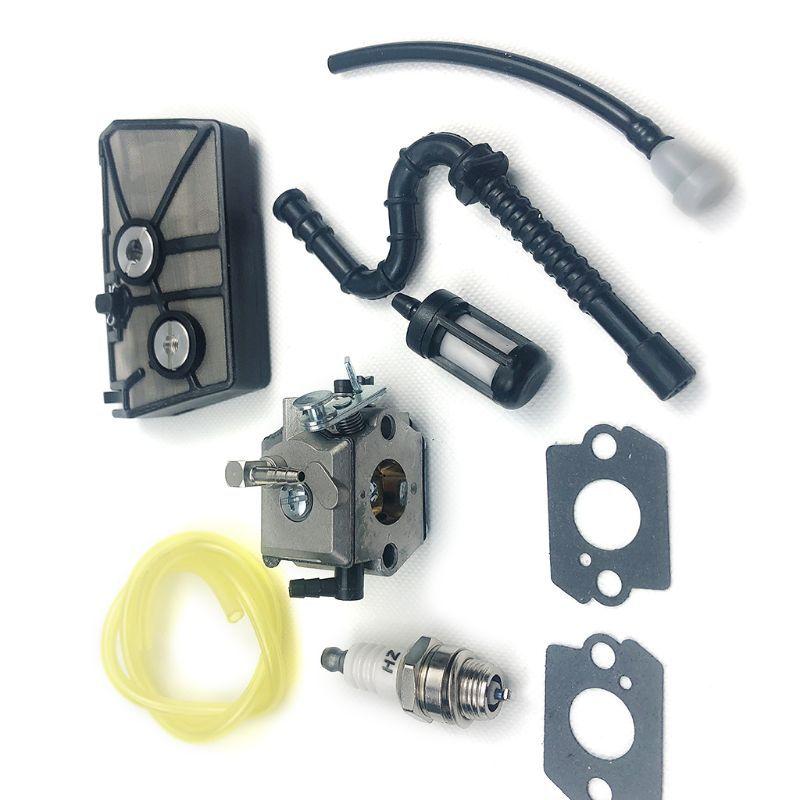 Carburetor for Stihl 028 028AV Tillotson HU-40D Walbro WT-16B Chainsaw Carb with Gaskets Air Fuel Filter Kit Parts