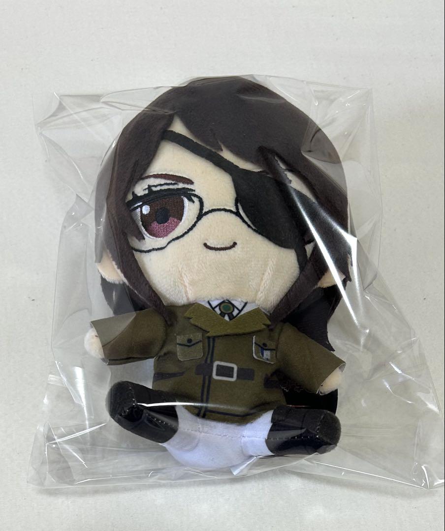 

[USED] Attack on Titan Hange Zoe Plush Toy Puchitta Mascot Keychain