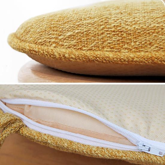 Winter Seat Cushion Stuffed Anti-slip Bottom Detachable Slow Rebound Pressure Relief Seat