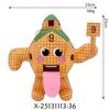 25Cm Steal A Brainrot Blue No. 67 Plush Toy Cute House Dolls Game Surrounding Blue No. 67 Toys Soft Toys For Birthday Gifts