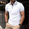 Summer Men's Sports and Casual Short Sleeved Polo Shirt