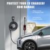 EV Charger Holder Wall Mount Wall-punching with Screws Anti-slip Protect The Plug Charger
