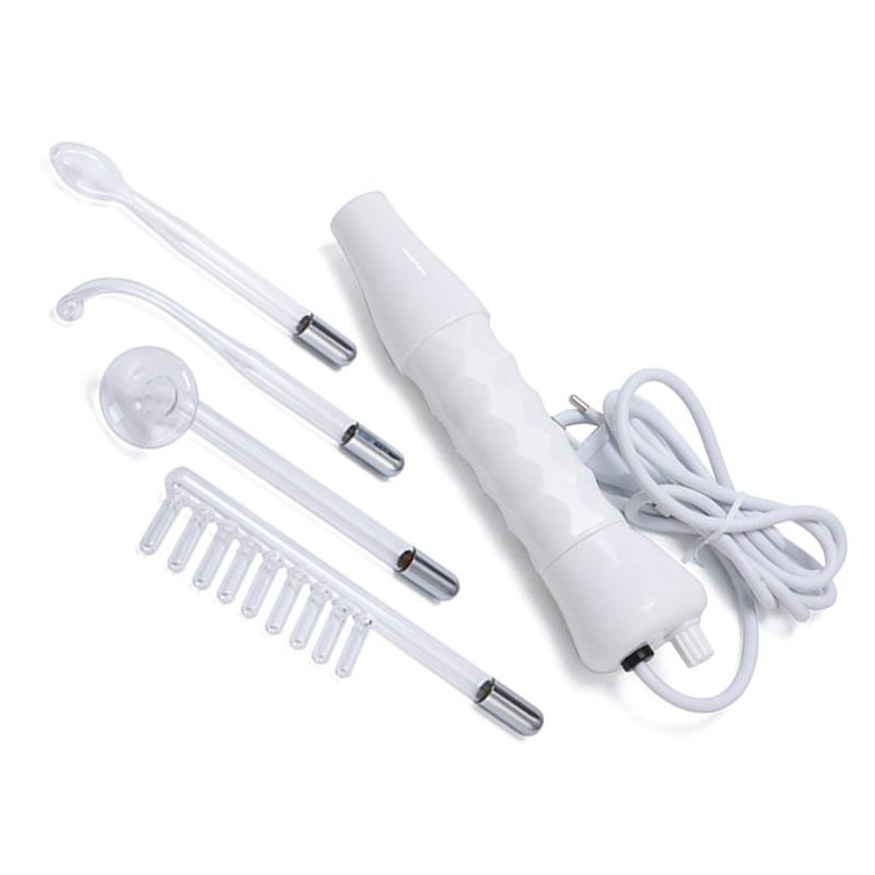 Portable Handheld High Frequency Skin Therapy Wand Electrode Glass Tube Skin Wrinkle Reducing Alta Frecuencia Wands