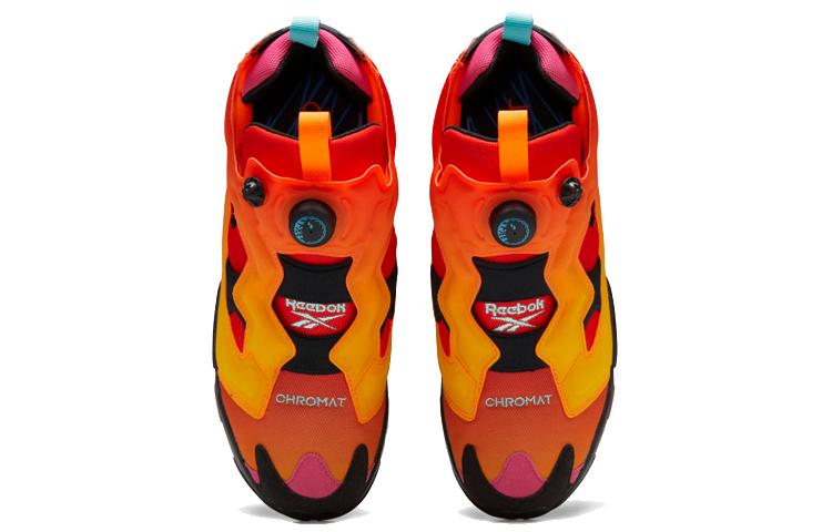 Men's Sneakers Reebok Instapump Fury Chromat Solar Orange Solar Orange/Alert Yellow-Black
