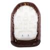Brown Motorcycle Cushion Seat Hump Leather Vintage Universal Seat for Honda Yamaha Suzuki Kawasaki Custom Cafe Racer Accessories