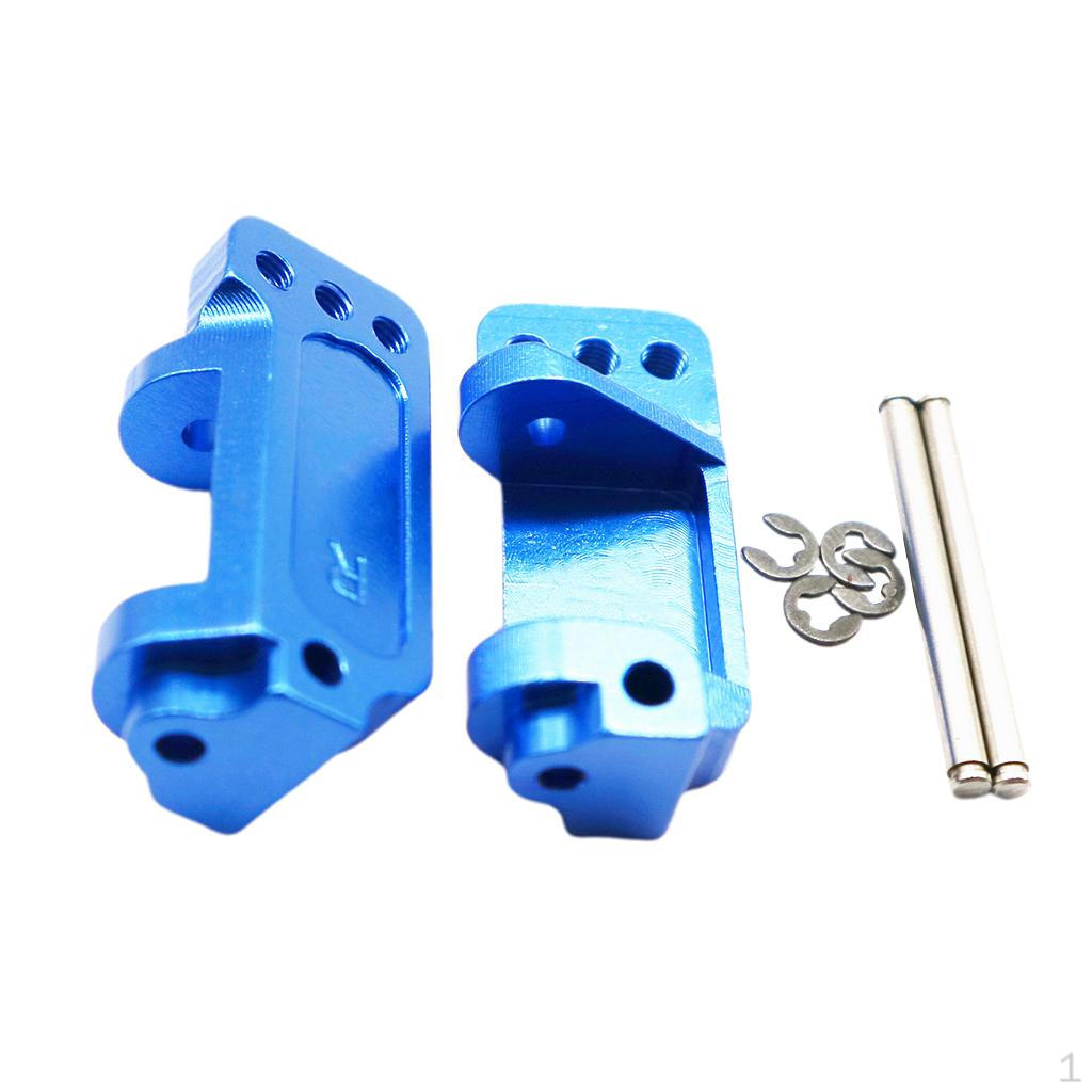 

1:10 Scale Model Car Caster Blocks for SLASH 2WD RC Short Deep-blue