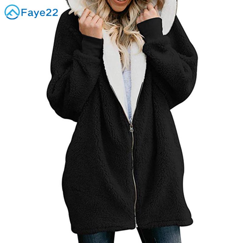 oversized fluffy coat