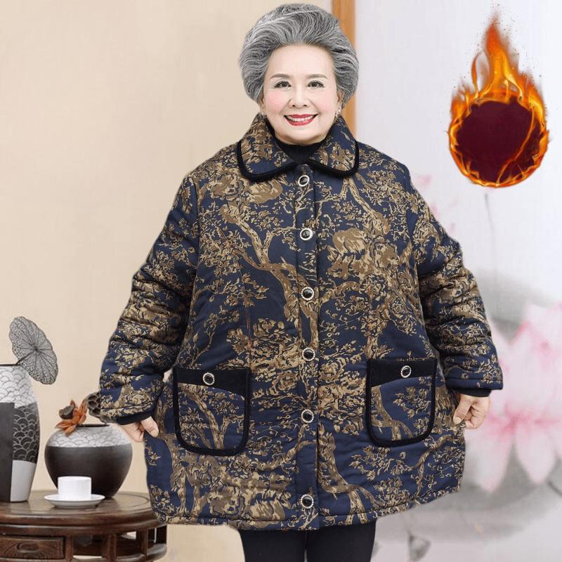 Plus Samt Baumwollgepolsterte Jacke Damen Plus Fett Plus Größe Jacke Winter Leichte Baumwollgepolsterte Jacke