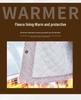 50-Year-Old Women's Thick Warm Winter Coat with Imitation Mink Velvet