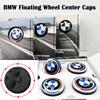 qq-4pcs 50th Anniversary 56mm 68mm Car Floating Wheel Center Caps For Bmw MINI G30 G31 G32 G08 G05 F46 F49 F39 Auto AccessoriesI