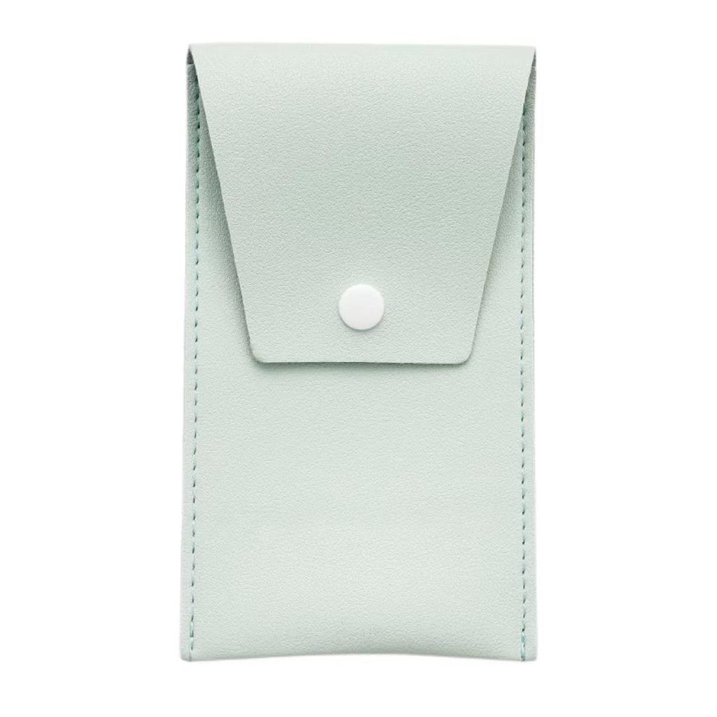 Macaron Color 8-piece Mini Makeup Brush Set with Portable Bag: Powder, Blush, and Eyelash Comb Brushes Included