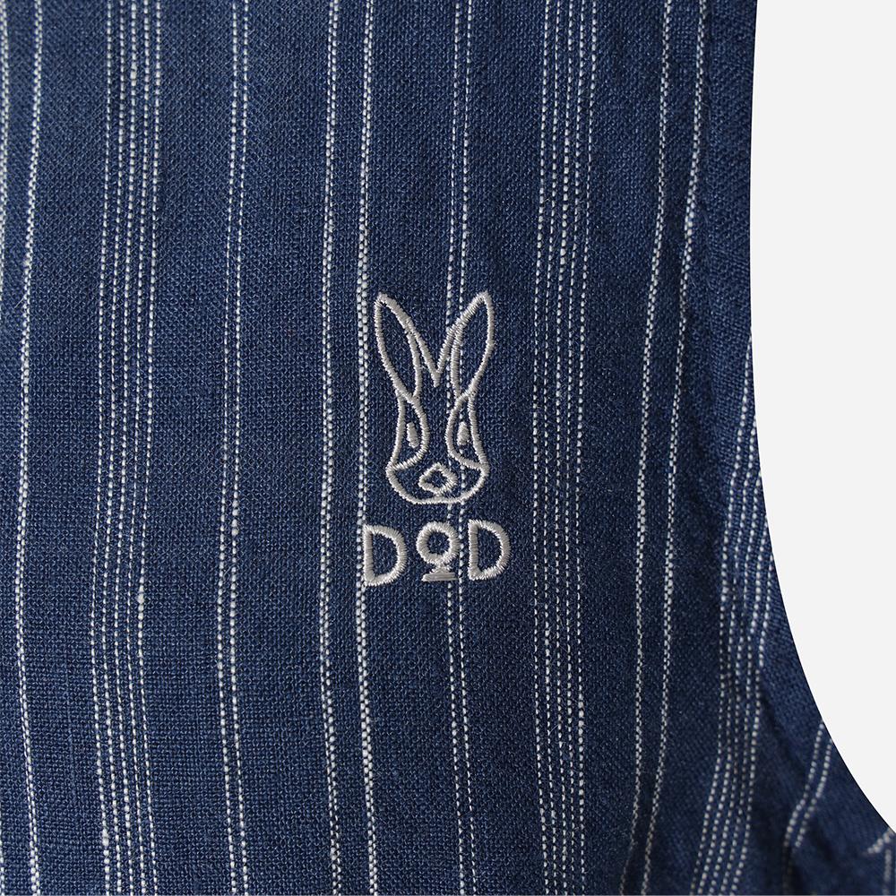 DOD Women'S) Martha Striped Dress (Blue)