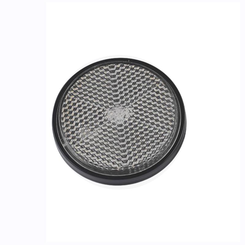 Motorcycle Circular Reflector Electric Vehicle Bicycle Waterproof Dustproof Night Warning Reflector 6Mm Hexagonal Screw Fixation