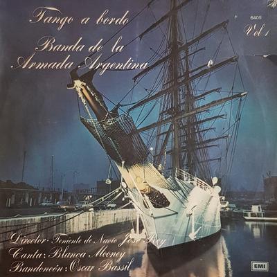 Disque Vinyle BANDA DE LA ARMADA ARGENTINA - "Tango a Bordo" 6405 EMI 1977 Argentine Latin Occasion