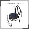 Dollhouse Miniature Chair Role Playing Pretend Toy Doll House Decoration Furniture Model for