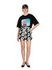 GREEDILOUS Tube Mr. Anemone Shorts Sleeve Top