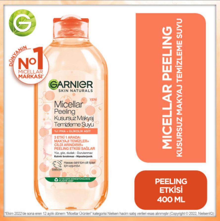 

Garnier Micellar 1% Pha+Gliconic Clean Water 400 мл