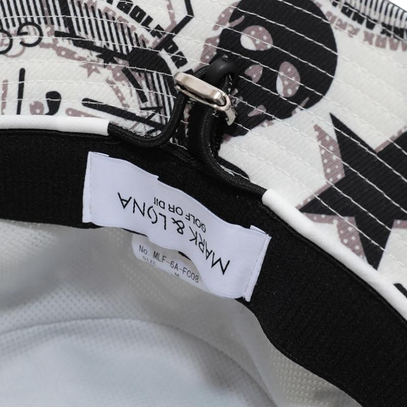 Mark   Lona U Gn Big skUll Pattern bUcket Hat  ls1yj08U 