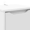 Bathroom Cabinet with Door White 30.5 x 30 x 101 cm Engineered Wood