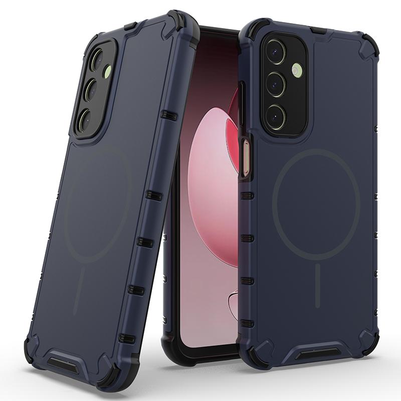 Rugged Earthquake-proof Airbag Armor Case For Samsung Galaxy S26 Ultra S25 Plus S24 S23 A56/36/55/54/34/15 Ott-Box  Anti-slip Shockproof Cover