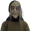 Creative Funny Old Witch Headgear Prom Props Latex Horror Tricky Scary Mask
