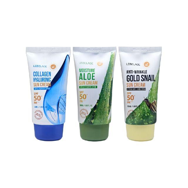 

LEBELAGE - Сонцезахисний крем - 3 види 2025 Version - Collagen Hyaluronic