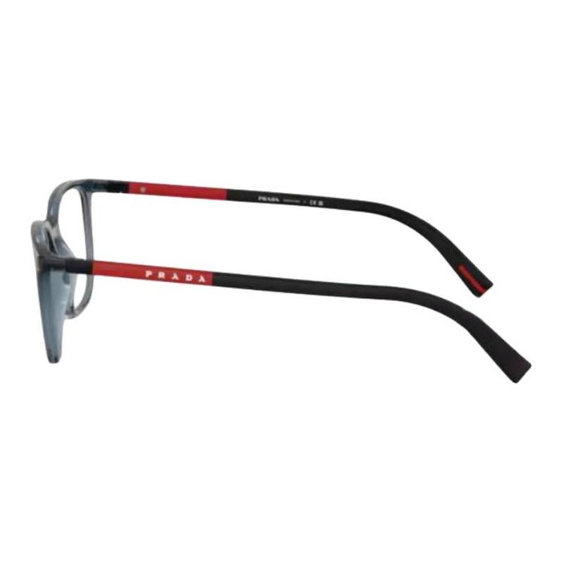 Prada Striped Brand Logo Injection Square Optical Glasses Unisex Couple Style Blue Blue 48 Basic Packaging-glasses Case + Packaging Box
