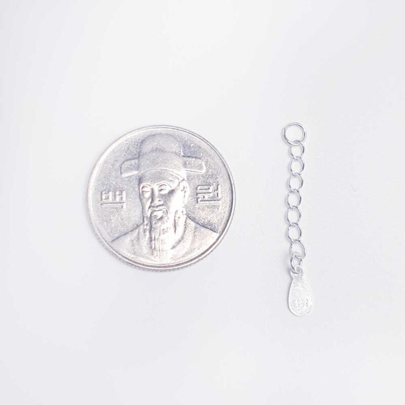3cm Silver 925 Necklace Bracelet Extension Chain