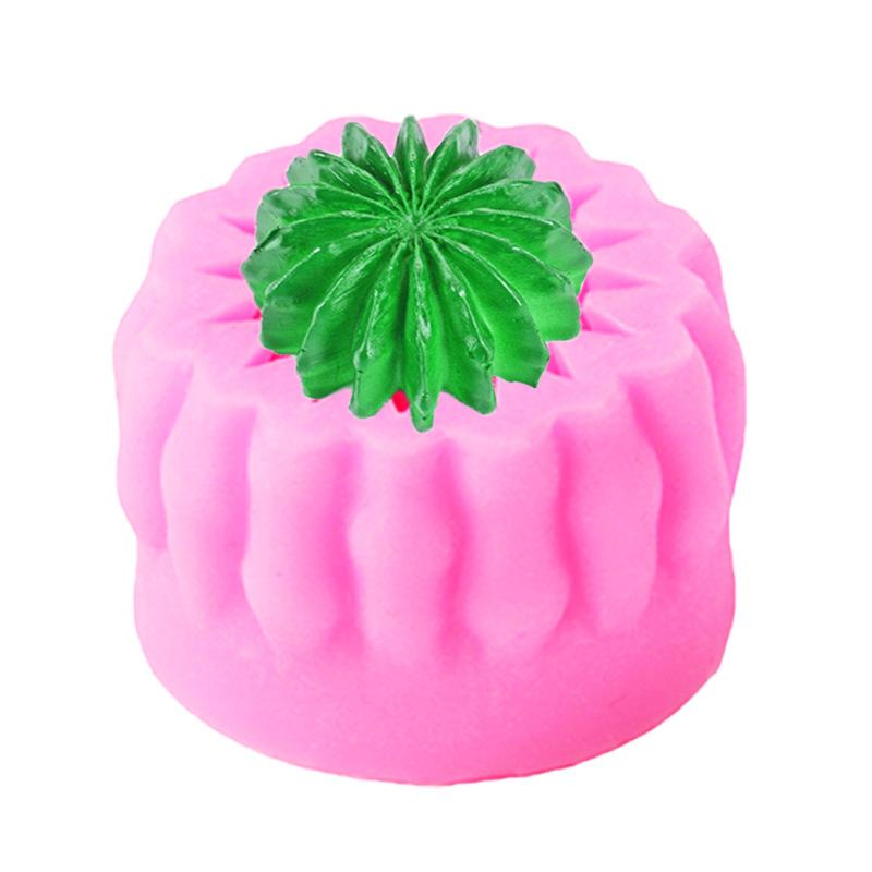 1pcs Cute Cactus Candle Mold Silicone Mold Handmade Making Kit Soap Crafts Mold Diy Gifts Home Decoration Resin Molds pink