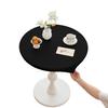 Round Fitted Tablecloth Elastic Table Cover Waterproof Wipeable Table Cloth for Indoor Outdoor Picnic Kitchen Dining 24"-47