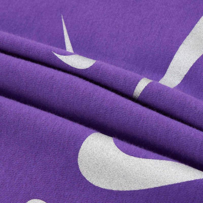 New Nike Sweatshirt Women's Space Purple/Wolf Gray FB8744-599