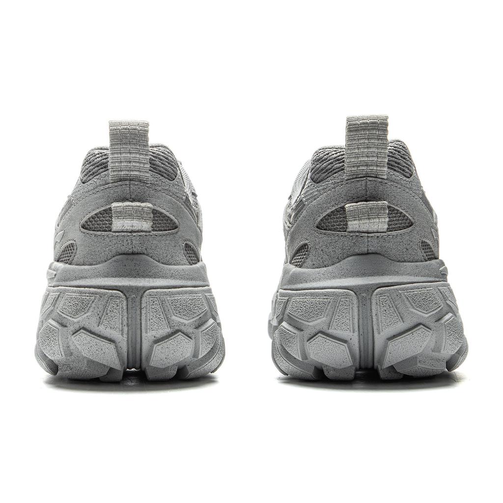 Li Ning Sand Dune Cushioning Slip Resistant Abrasion Resistant Breathable Height Increasing Low top Casual Shoes Men's AGCU379-2