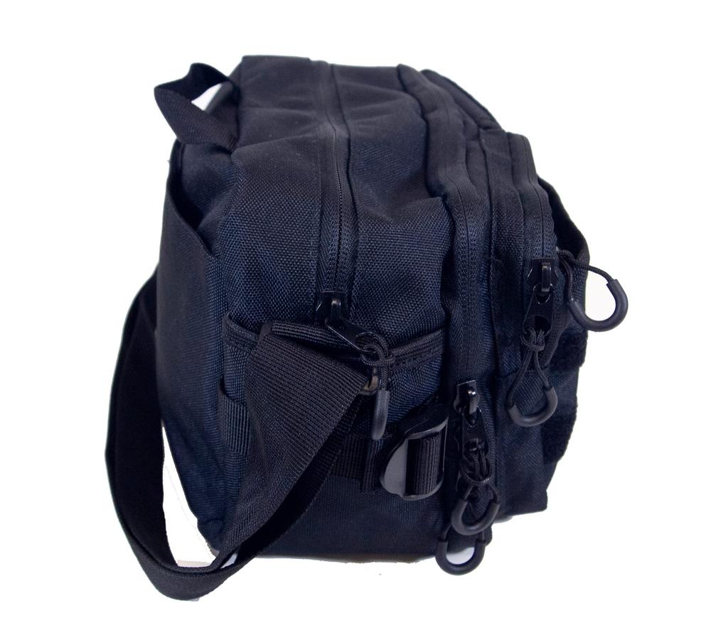 STORMCROS Bolsa Militar S para Forças 0286 Bolsa/Bolsa Pequena/Bolsa de Ombro/Bolsa de Cintura/Autodefesa Corporal (Preto)