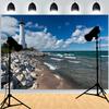 Marine Lighthouse Sailboat Theme Photography Background Wall Decor Romantic Healing Backdrops Portrait Photo Studio Props LH-06