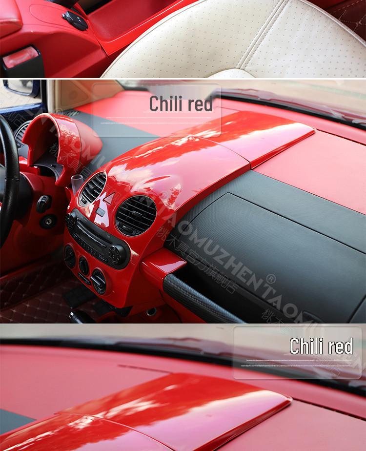 Carbon Fiber Gear Shift & Instrument Panel Sticker for 2001-2012 Volkswagen Beetle