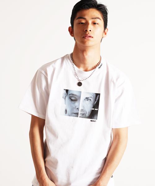 Respect Eyes Wide Shut Short Sleeve T-Shirt (White) L