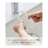 Yamazaki Jitsugyo Sponge Holder for Faucet, 3 Rows, White, Approx. W12.5 X D16.5 X H13.5cm Plate Sponge Holder Kitchen Storage 4399