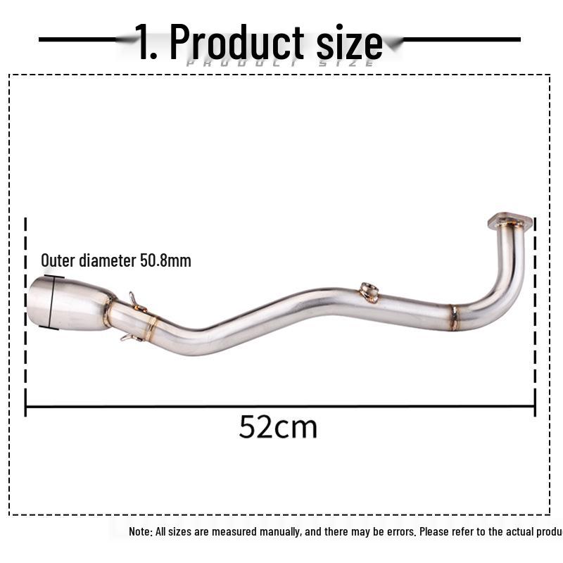 NMAX-155 Scooter Stainless Steel Blue Front & Carbon Fiber Tail Mod Kit