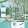 Children's Foldable Bathtub: Thickened Transparent Bath Barrel & Baby Swimming Pool