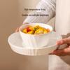Simple White Ceramic Rice Bowls