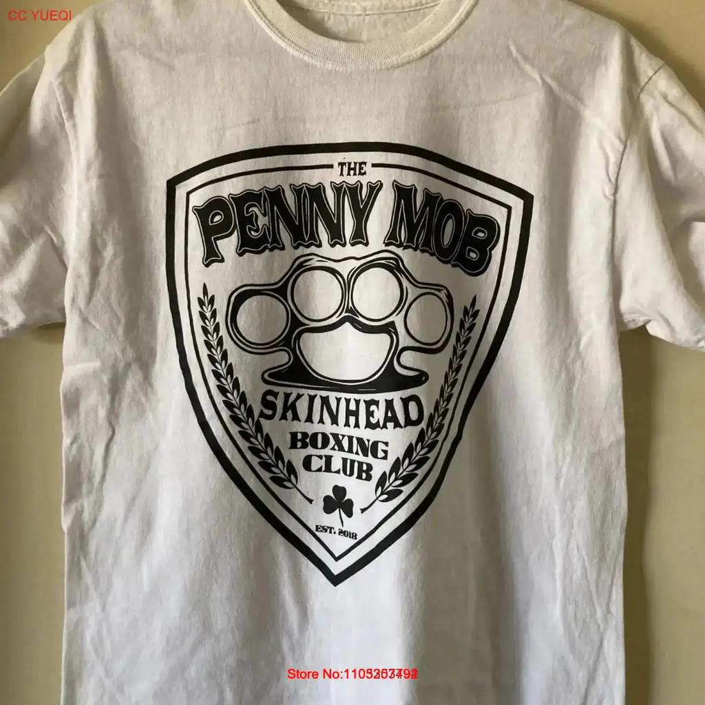Penny Mob T Shirt Punk Oi Skinhead Vintage Fashion Versatile Soft Designer Clothes Streetwear Graphic Homme Vintage