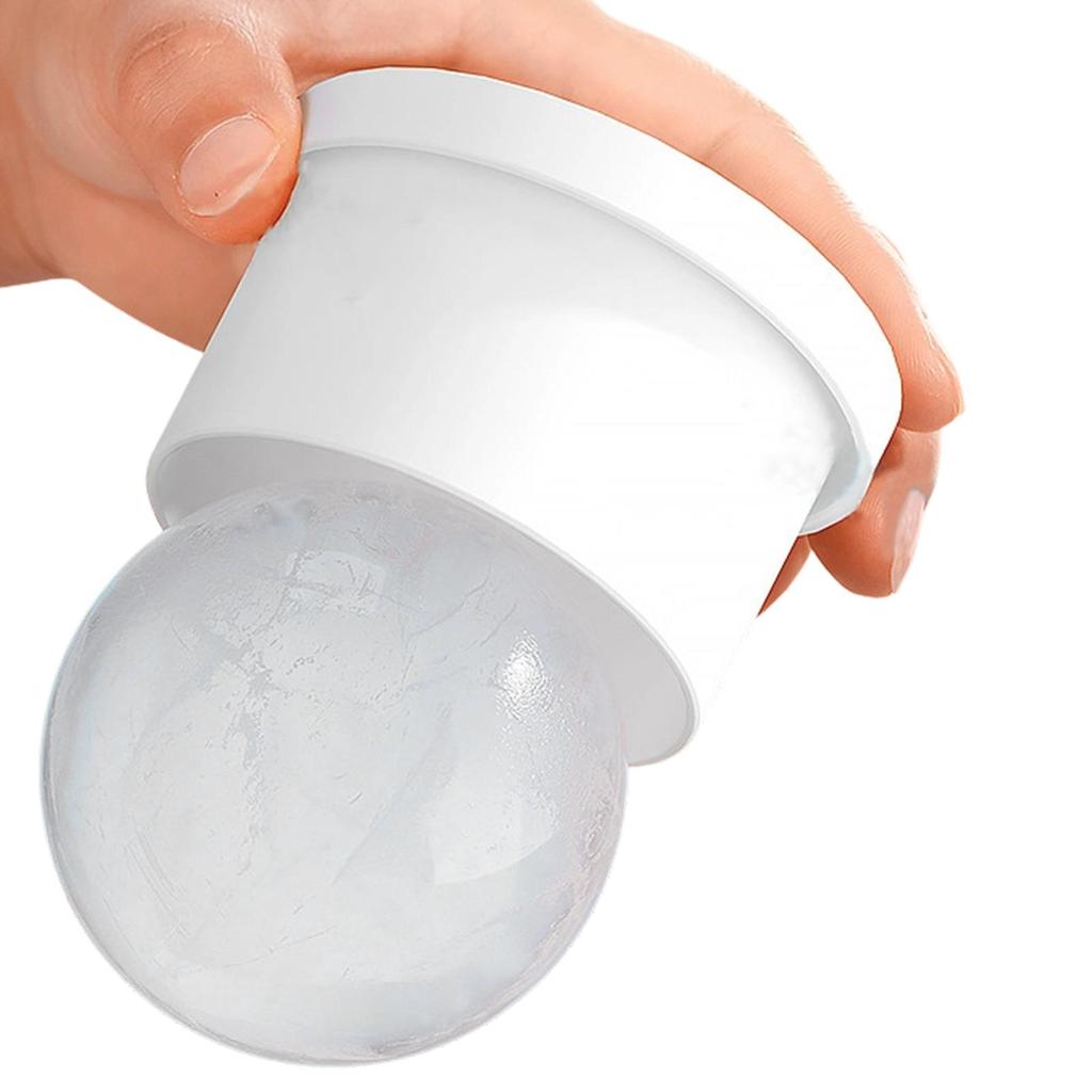1PC Bar Whiskey Round Ice Cubes Maker Silicone Large Ball Shape Spherical Ice Cubes Mould Machine Quick Freezer Kitchen Gadgets