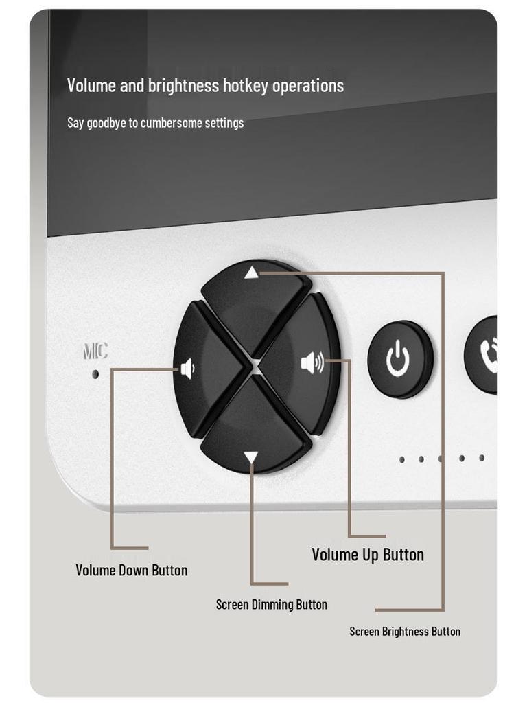 Smart Wireless Doorbell with Wide-Angle Camera and Display for Anti-Theft Door Monitoring