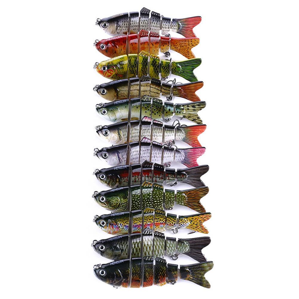 

5pcs Bionic Lures random color Realistic fish shape Fishing Bait Float Lure Bionic Bait Accessories for All Kinds of Fish